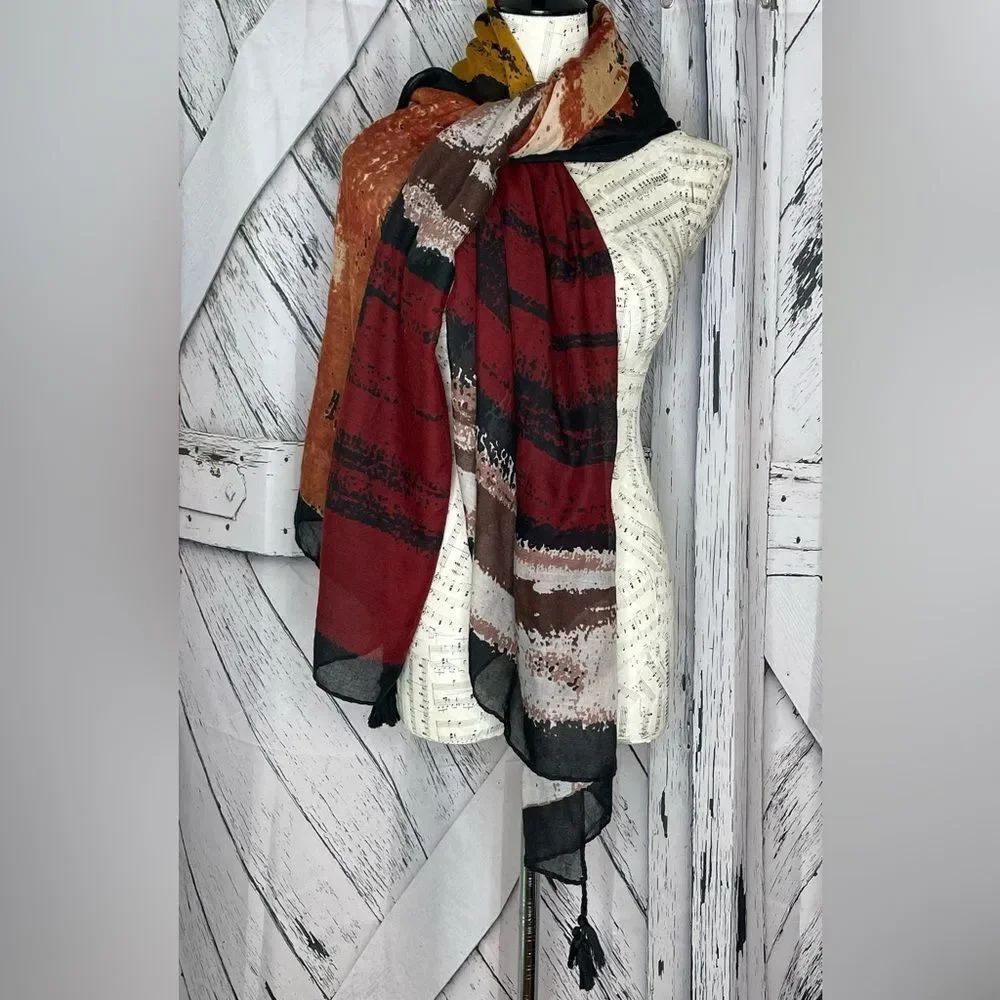 Lulla Collection By Bindya Abstract Anthropologie Scarf